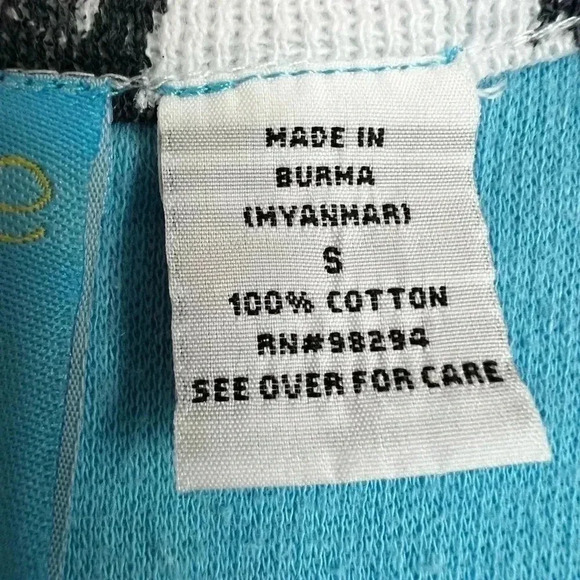 Spartelle sweater‎ cardigan Anchor Nautical Sz Small - Picture 6 of 9